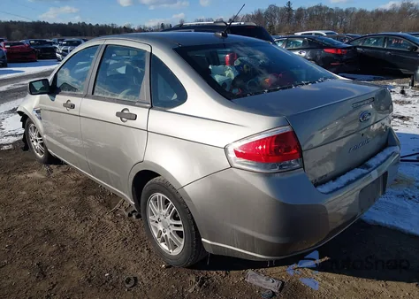 2008 Ford Focus Se/Ses from USA, damaged, VIN 1FAHP35N58W269114